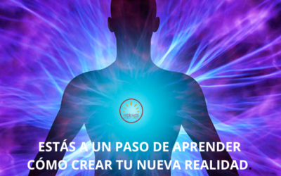 Estás a un paso de aprender, cómo crear tu nueva realidad.